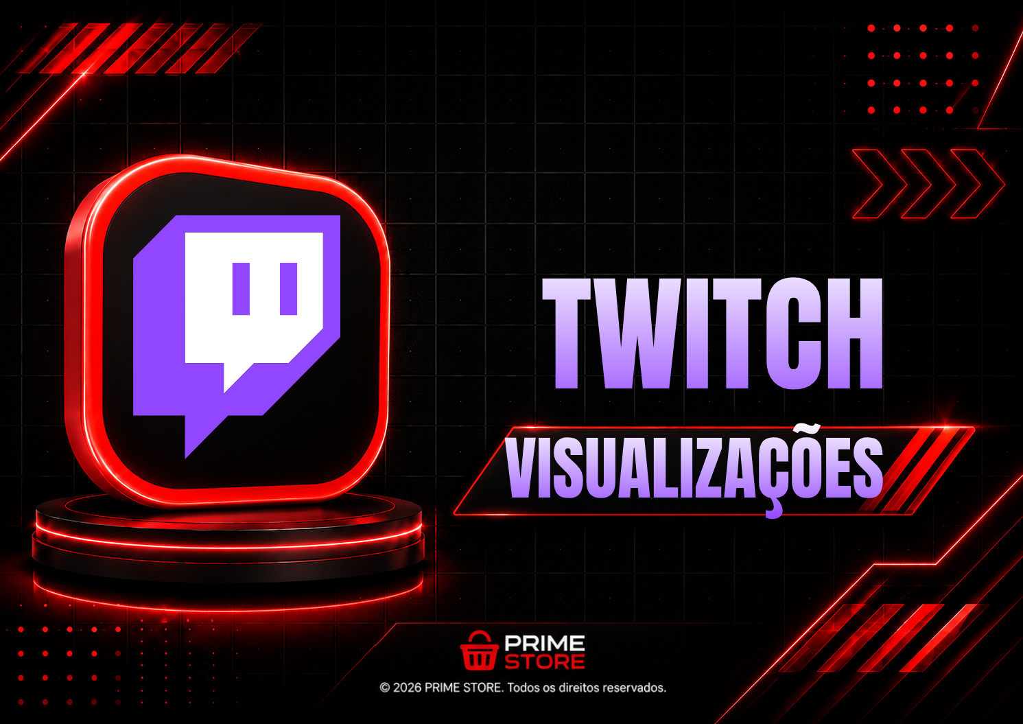 VISUALIZAÇÕES TWITCH