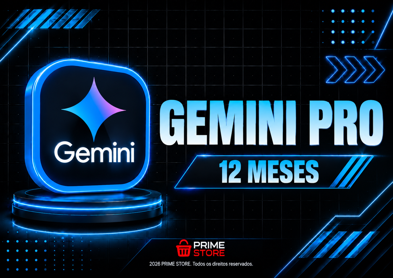 GIMINI PRO + 5TB NA NUVEM 12 MESES